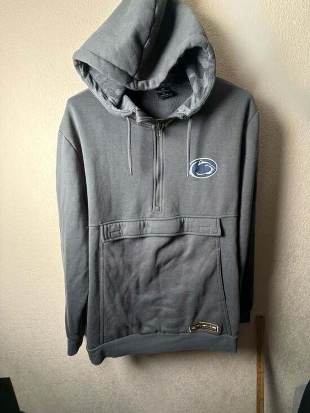 Men's Colosseum Penn‎ State XL OHT Military Appreciation Grey Quarter-Zip